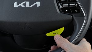 GT button on Kia EV6 GT